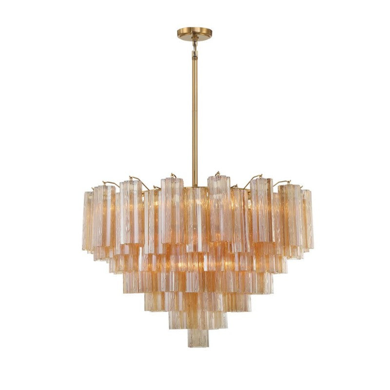 Aune Glass Modern 16-Light Chandelier For Living Room and Dining Room | Luxury  Chandelier Adviselight